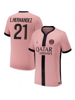 Paris Saint-Germain Lucas Hernandez #21 Ausweichtrikot 2024-25 Kurzarm